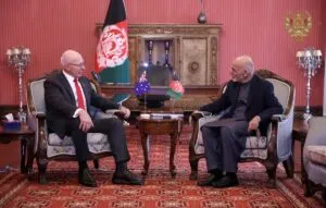 Afghan President Received Australian Governor General At Presidential Palace 300x191
