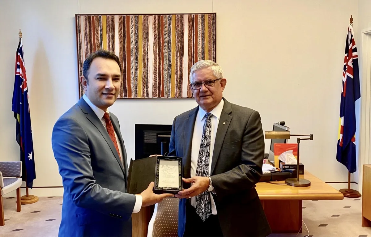 Ambassador Waissi And Minister Wyatt Discuss 160th Anniversary Of The Arrival Of Afghan Cameleers In Australia