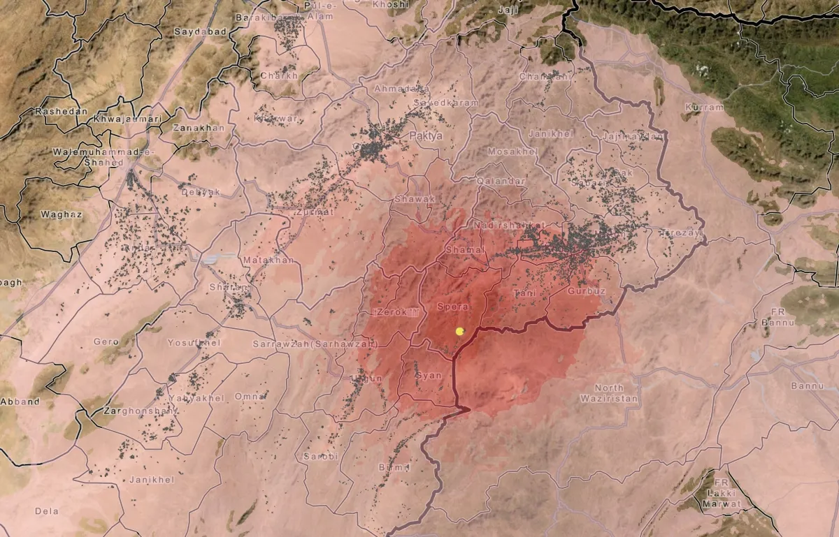 Updates Devastating Earthquake In Khost And Paktika Provinces Of Afghanistan