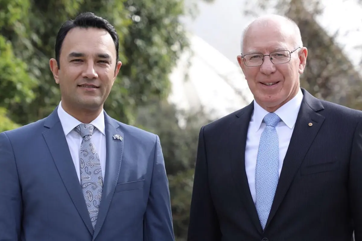 Afghan Ambassador Call On Governor Of New South Wales
