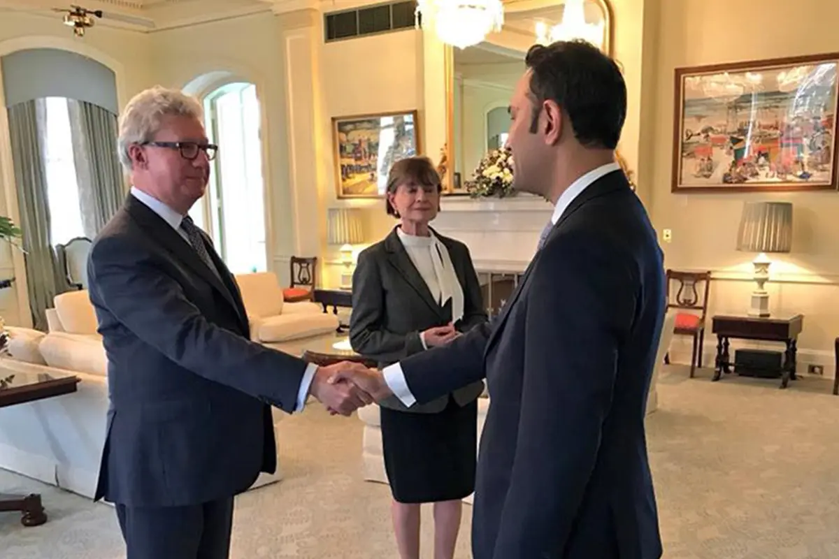 Afghan Ambassador Called On Queensland Governor