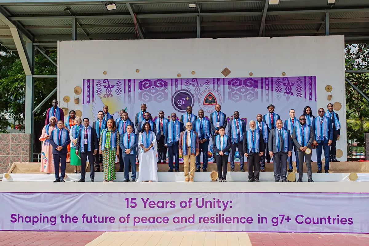 G7+ countries group photo