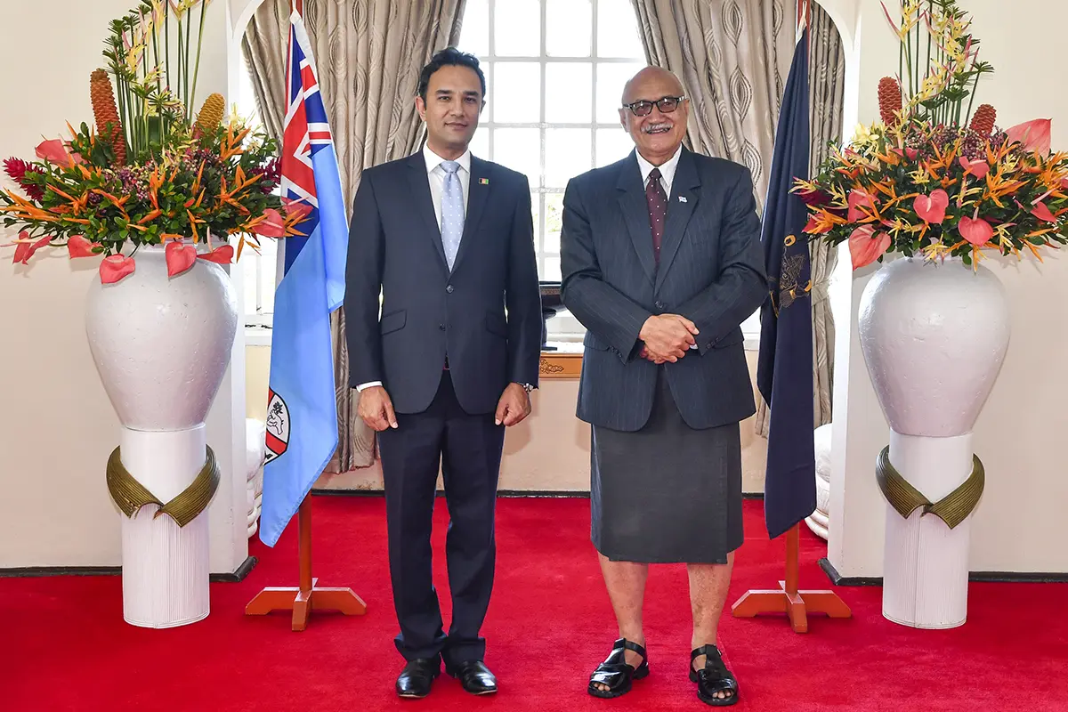 Afghan Envoy Presents Credentials To The Government Of Fiji