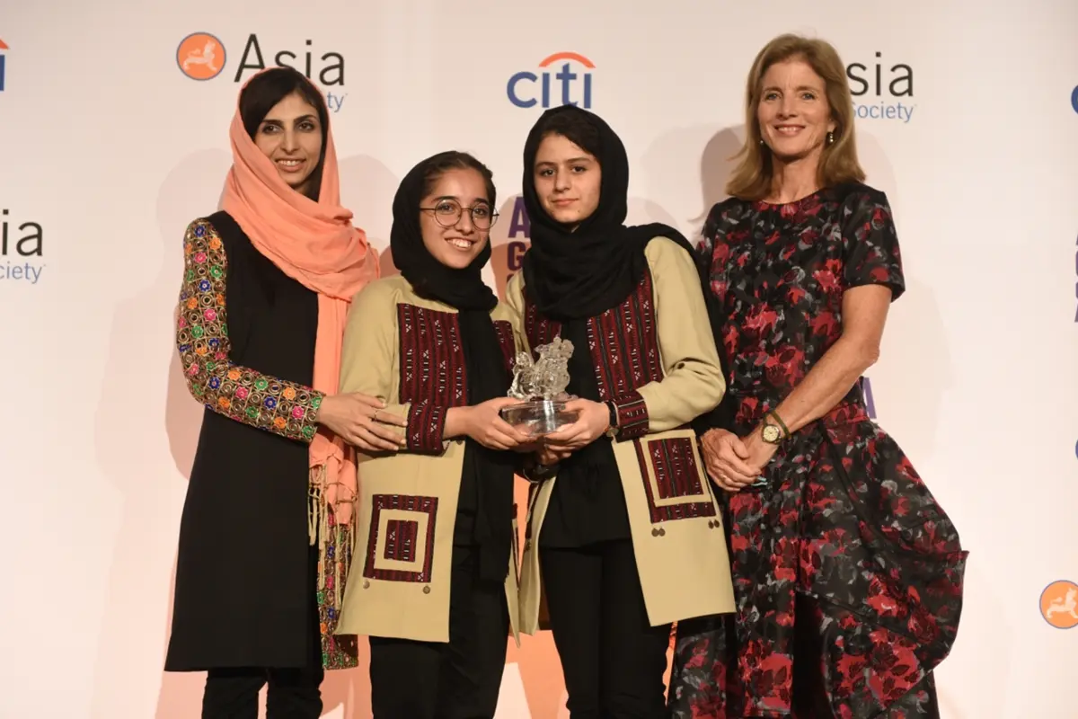 Afghan Girls Robotics Team Winner Of The Asia Society Game Changer Award