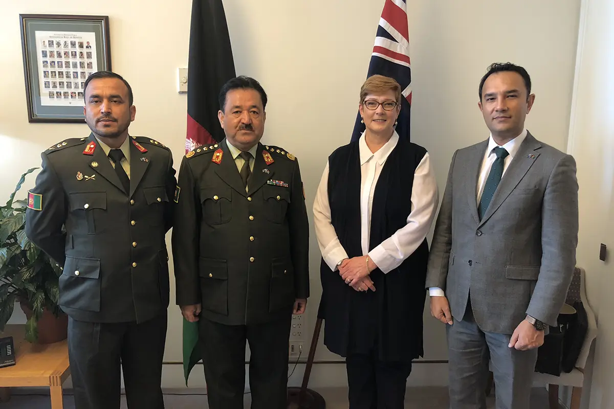 Afghanistan And Australia Discuss Enhancing Military And Security Cooperation