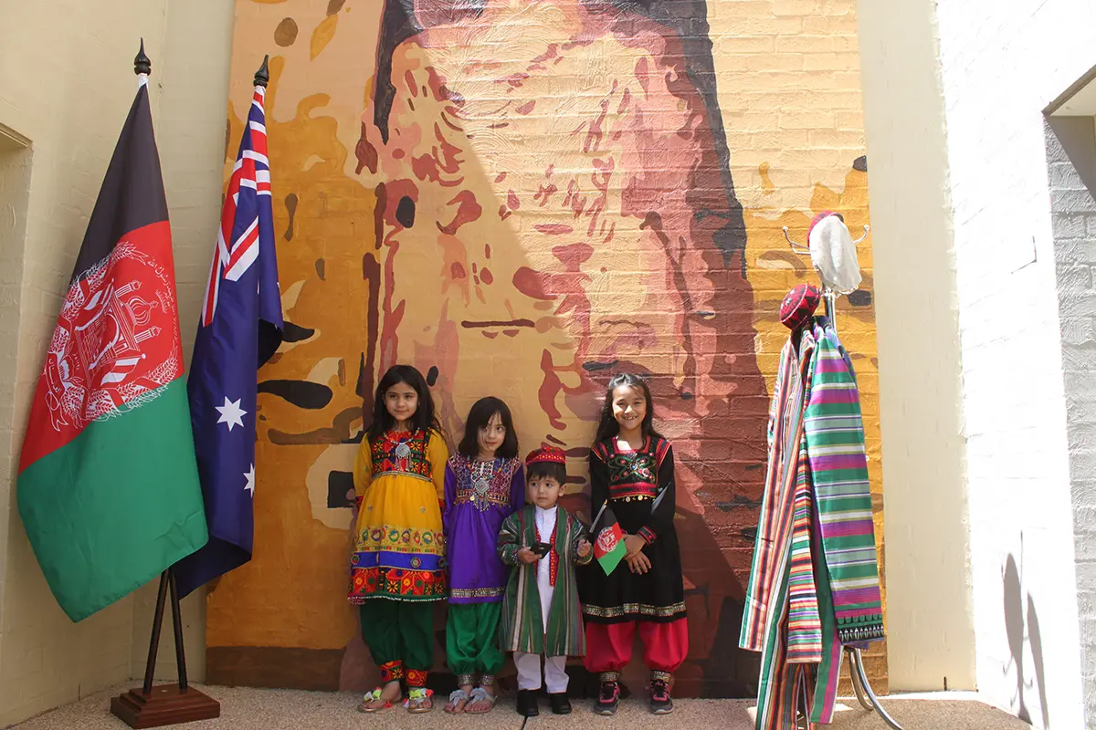 Afghanistan S Open Embassy Event Windows To The World