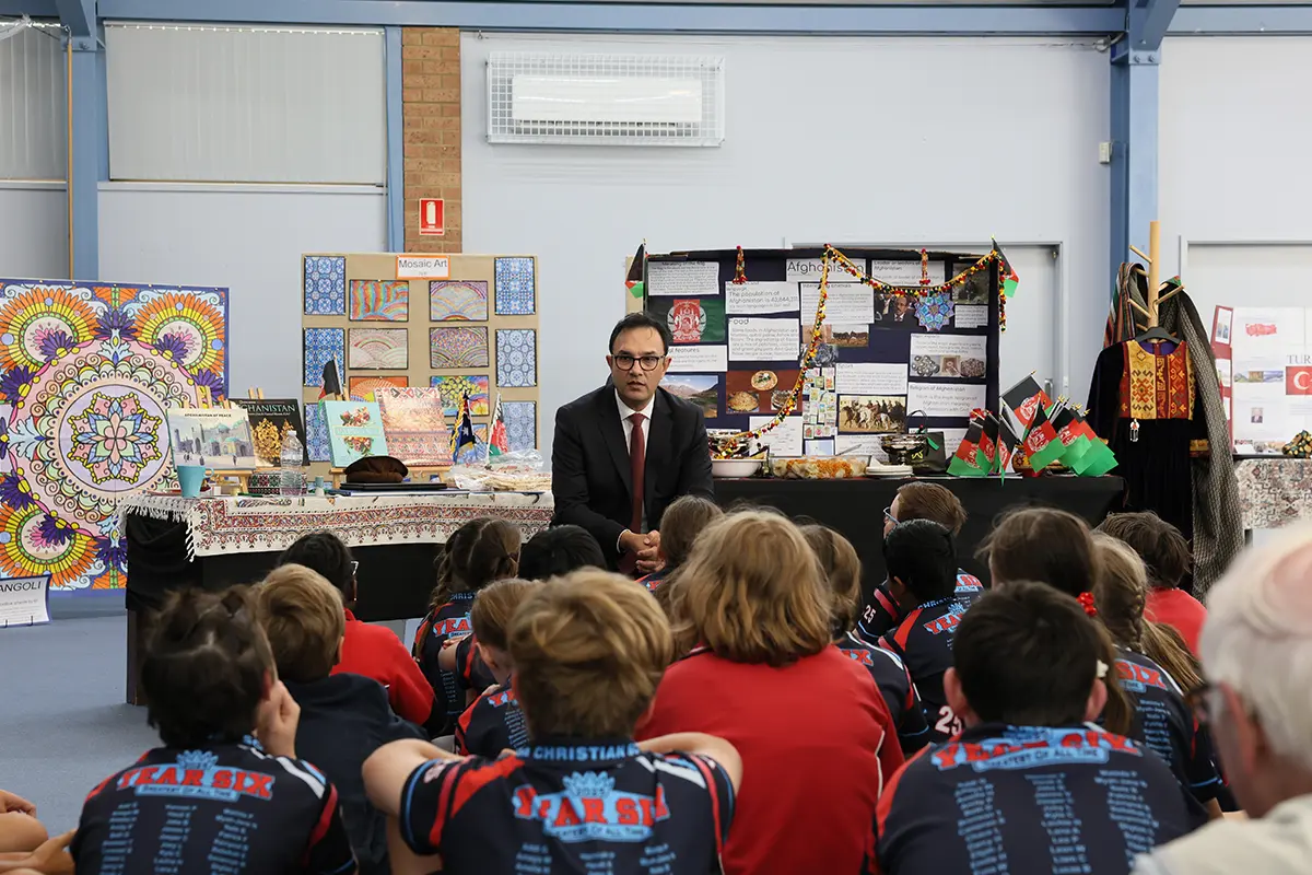 Afghanistan S Story Shared With Young Hearts In Nowra