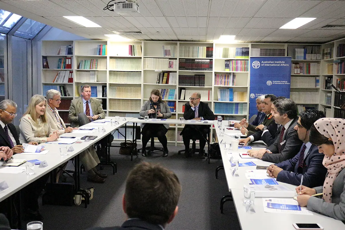 Aiia Roundtable With Deputy Foreign Minister Karzai