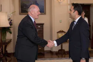 Ambassador Waissi Presented His Letter Of Credential To Governor General Hon Cosgrove 300x200