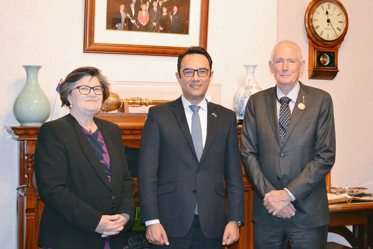 Ambassador Waissi S Call On The Presiding Officers Of Wa Parliament