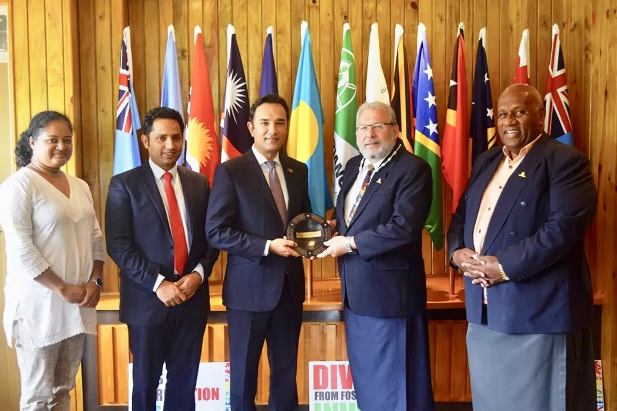 Ambassador Waissi Visits The Pidf Secretariat In Suva