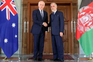 Chief Executive Dr Abdullah Australian Prime Minister Turnbull Met In Kabul 300x200