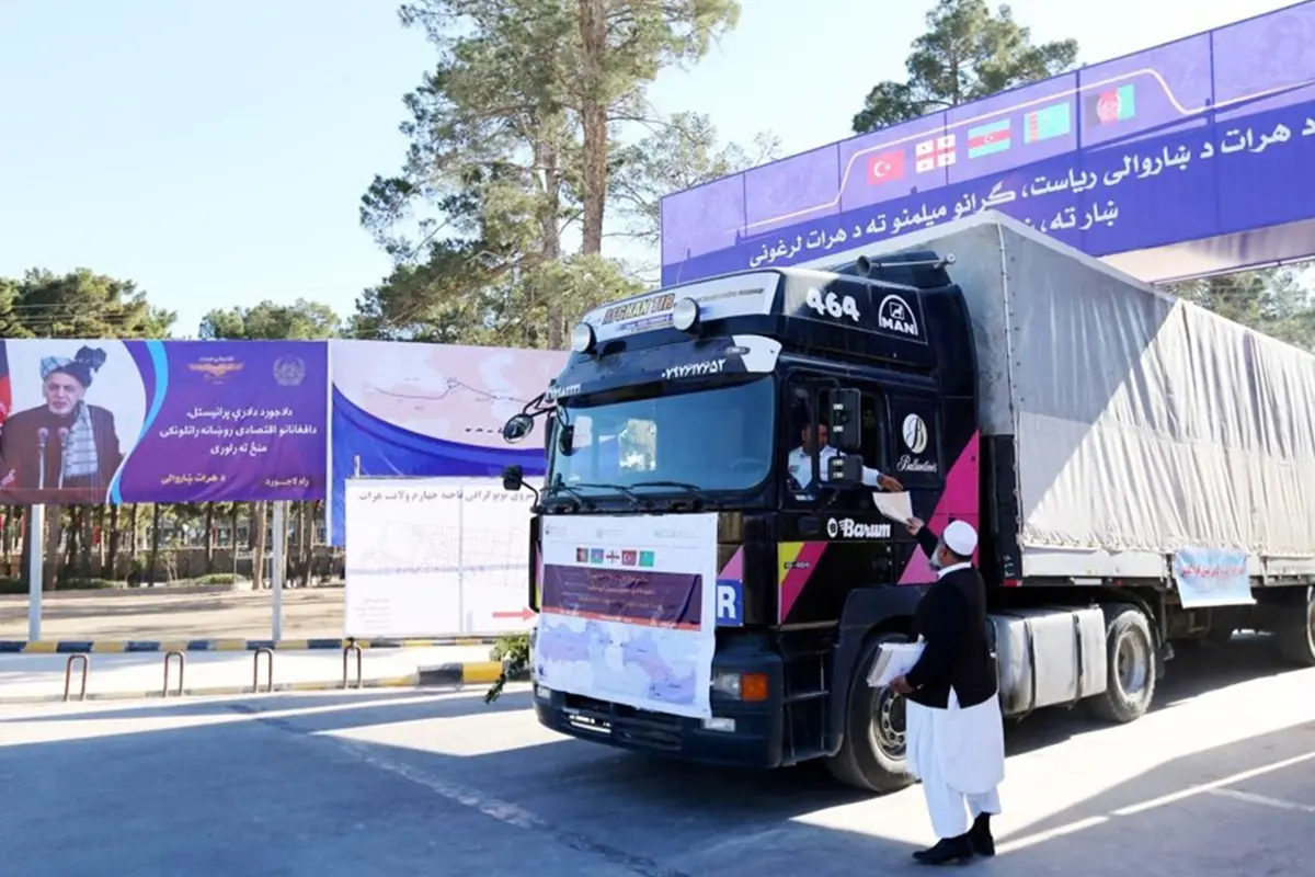 First Shipment Through Lapis Lazuli Route From Afghanistan To Turkey