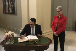 Official Visit Of Afghan Ambassador To Victoria 300x200